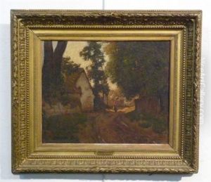 Chemin Creux A Saint Valery by Louis Braquaval