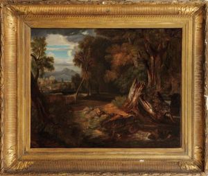 La Chasse De Meleagre (study) by Jacques Raymond Brascassat