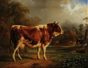 Die Leitkuh by Jacques Raymond Brascassat