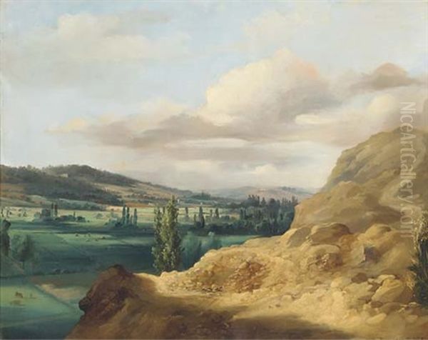 A View Of A Valley From A Rocky Cliff - view 1
