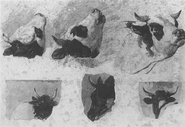 Six Tetes De Vaches - view 1