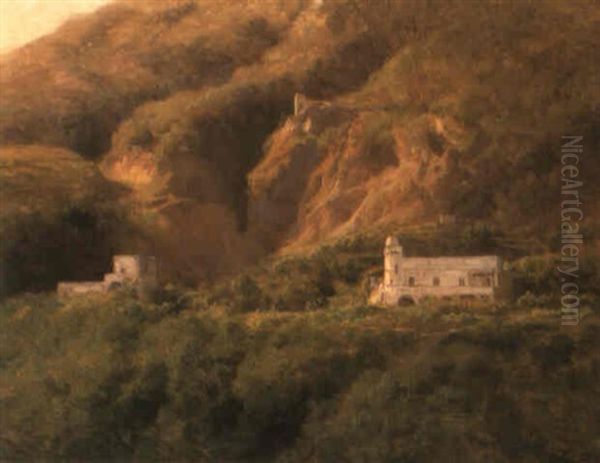 A Monastery On A Mountain - view 1