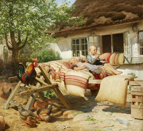 Solen Skinner I Naboens Gaard - view 1