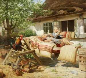 Solen Skinner I Naboens Gaard Solen Skinner I Naboens Gaard