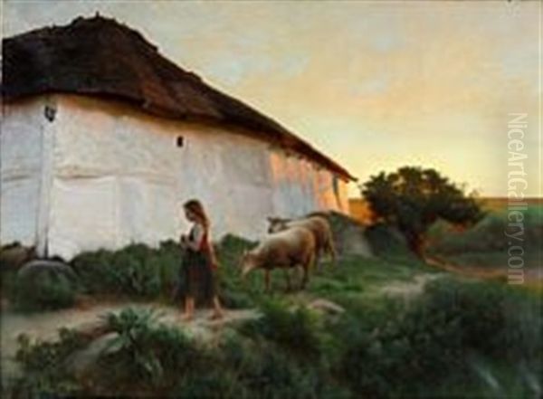 Ved Den Gamle Gaard, Sommeraften - view 1