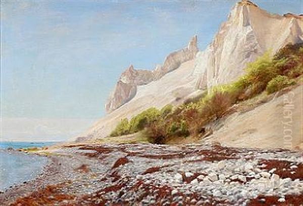 Sommerspiret At Mons Klint (the Cliffs Of Mon) - view 1