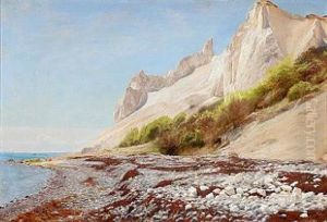 Sommerspiret At Mons Klint (the Cliffs Of Mon) by Hans Ole Brasen
