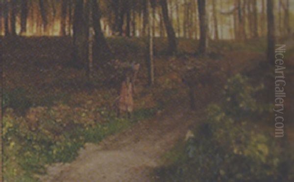 Skovparti Med Braendesamlere I Passiar - view 1