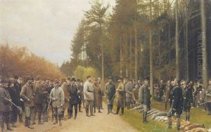 Kejserjagten I Gronholt Vang, Oktober 1889