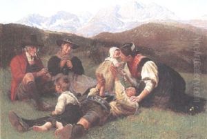 Familjelycka - Tyrolerfamilj Familjelycka - Tyrolerfamilj