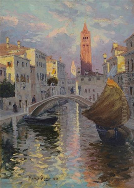 Venezia, Rio S. Barnaba Al Ponte Dei Pugni - view 1