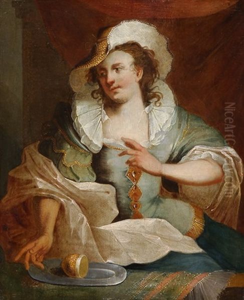 Elegante Dame Mit Hut - view 1
