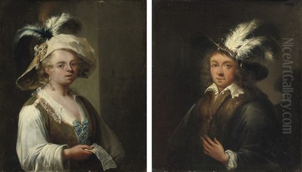 Portrait Of A Lady (+ Portrait Of A Gentleman; Pair) - view 1