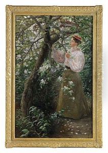 I Tradgarden - Fru Magnhild Croelius