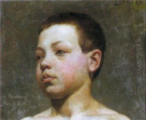 Portrett Av Gutt by Jakob Bratland