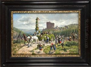 'erntefest Der Hopfenbauern' by Louis Braun