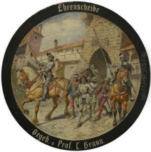 Der Gefangene Raubritter Eppelein Von Gailingen by Louis Braun
