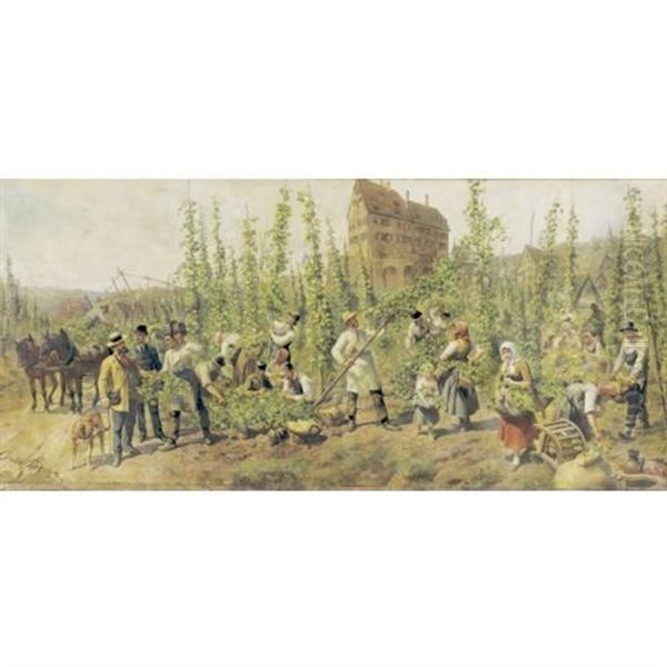Hop Pickers - view 1