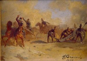 Die Bayerische Artillerie Im Kampf Gegen Die Preussen