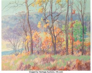 Autumn Tints by Maurice Braun