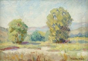 Oak Trees In A Landscape