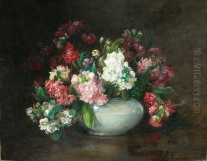 Still Life Of Roses by Jessie Algie