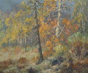Autumn Woods by Maurice Braun