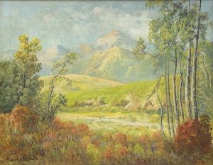 Clearing With Mountain Vista by Maurice Braun