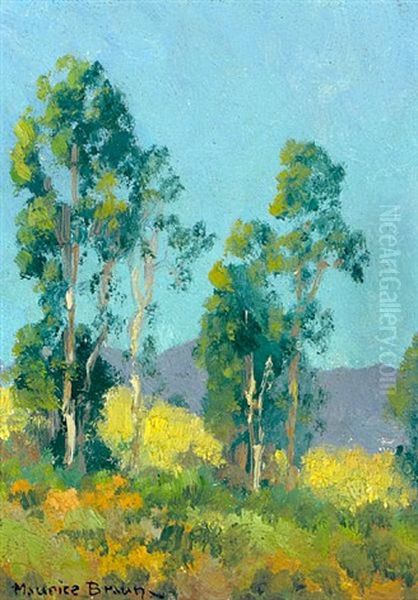 Blue Skies Over California Hills - view 1