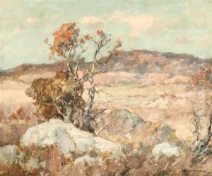Sycamore In Autumn by Maurice Braun