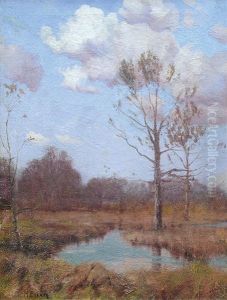 Morning On The Marshes by Maurice Braun