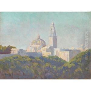Distant View Of Buildings, Panama-california Exposition, San Diego by Maurice Braun