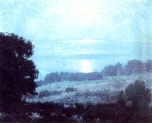 Moonlight On The Bluff by Maurice Braun