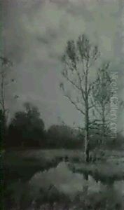 A Quiet Pool by Maurice Braun