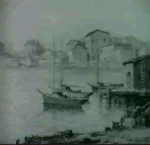 San Diego Harbor by Maurice Braun
