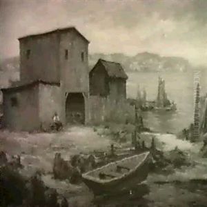 Fishing Shacks by Maurice Braun
