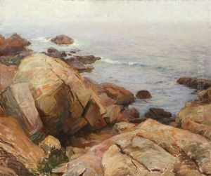 Seascape by Olaf Martinus Brauner