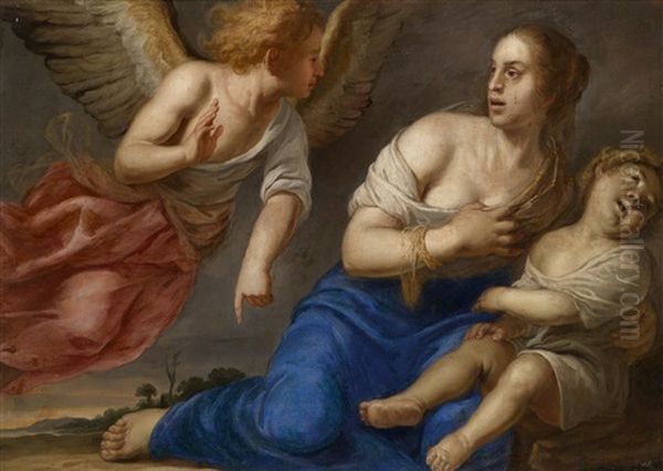 Hagar Und Ismael In Der Wuste - view 1