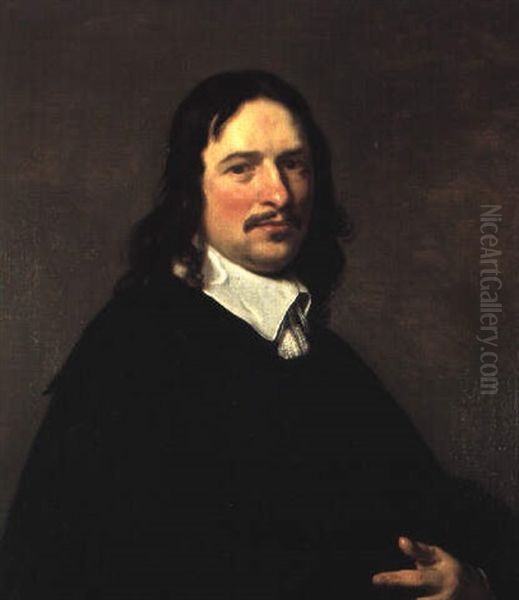 Portrait D'homme A La Collerette Blanche - view 1