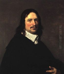 Portrait D'homme A La Collerette Blanche by Jan De Bray
