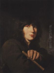 Joueur De Flute by Salomon de Bray