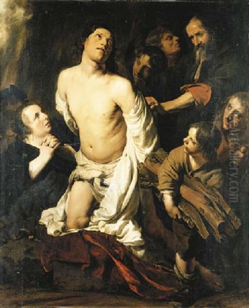 The Martyrdom Of A Saint (saint Lawrence?) - view 1