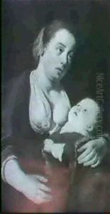 A Mother And Child A Mother And Child