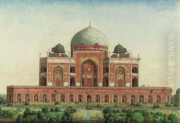 View Of Humayun's Tomb, Near Delhi - view 1