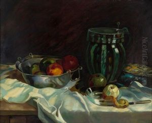 The Apple Harvest by Osip Emmanuilovich Braz
