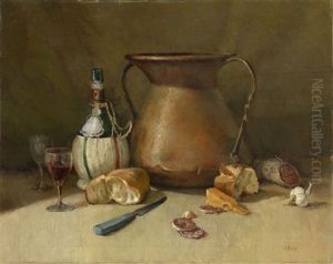 Still Life With Bread And Wine