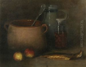 Still Life With Fish by Osip Emmanuilovich Braz