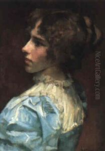 The Blue Dress by William A. Breakspeare