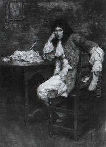 Bildnis Des Samuels Pepys by William A. Breakspeare