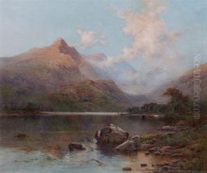 Evening Loch Fyne by Alfred Fontville de Breanski Jr